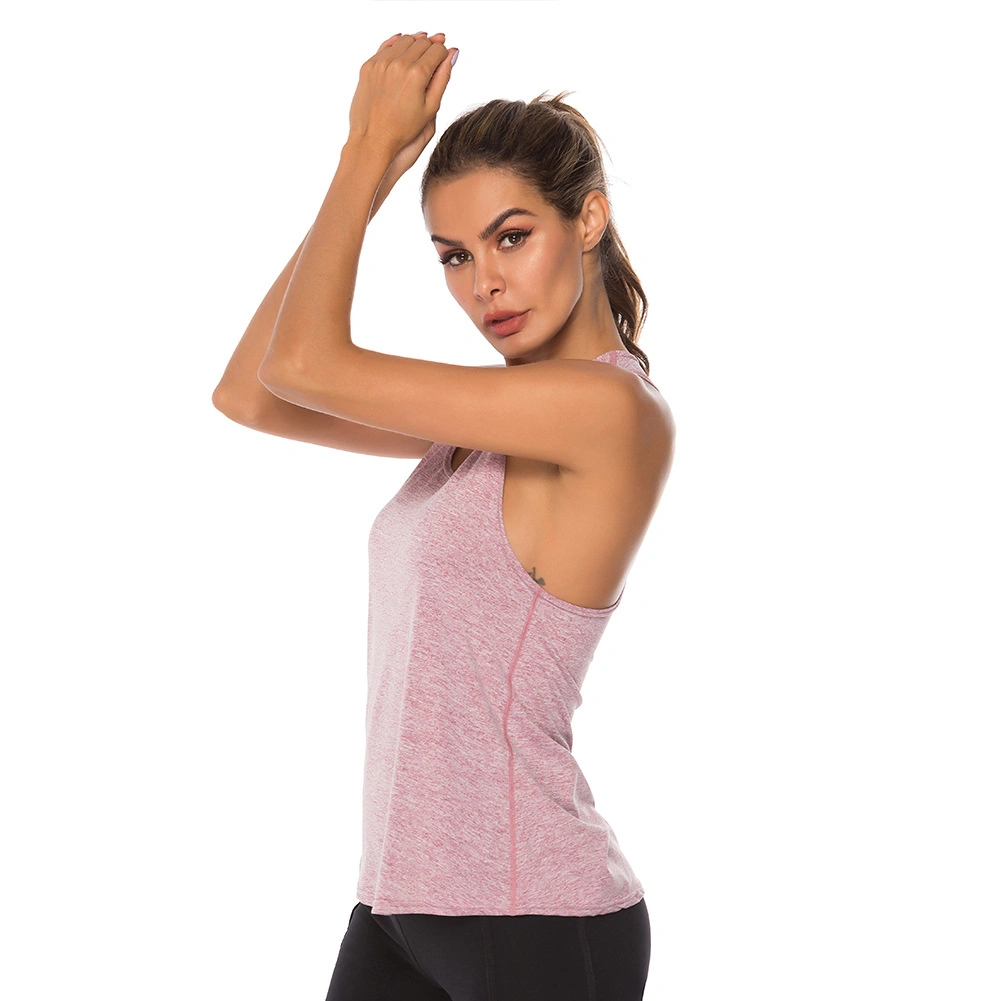 Quick Dry Sports Gym Fitness Yoga Top Collar Vest Women Vest Outerwear