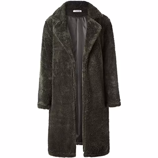 Klassische Modejacke für Damen, Wintermantel aus echtem Daunen, beliebte Oberbekleidung aus weichem Kunstfell mit Kapuze und Gürtel, winddichte Ärmelbündchen