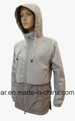 Modische wasserdichte Herren-Outdoor-Regenjacke mit Kapuze