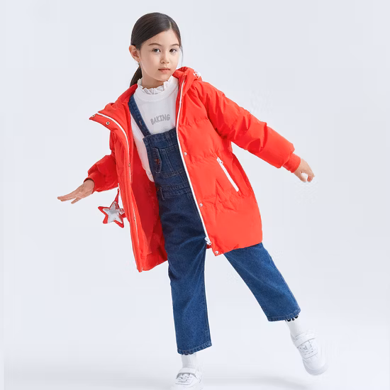 Damen-Pufferjacke, Winter-Oberbekleidung mit Kunstwaschbärpelzkragen, Fake-Daunen-Reißverschluss vorne